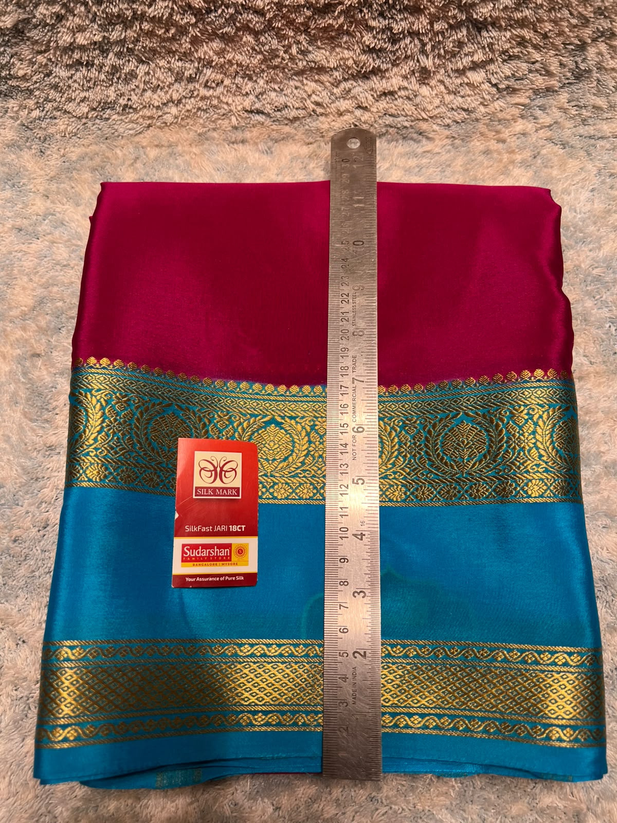 Pure Mysore Silk Saree.