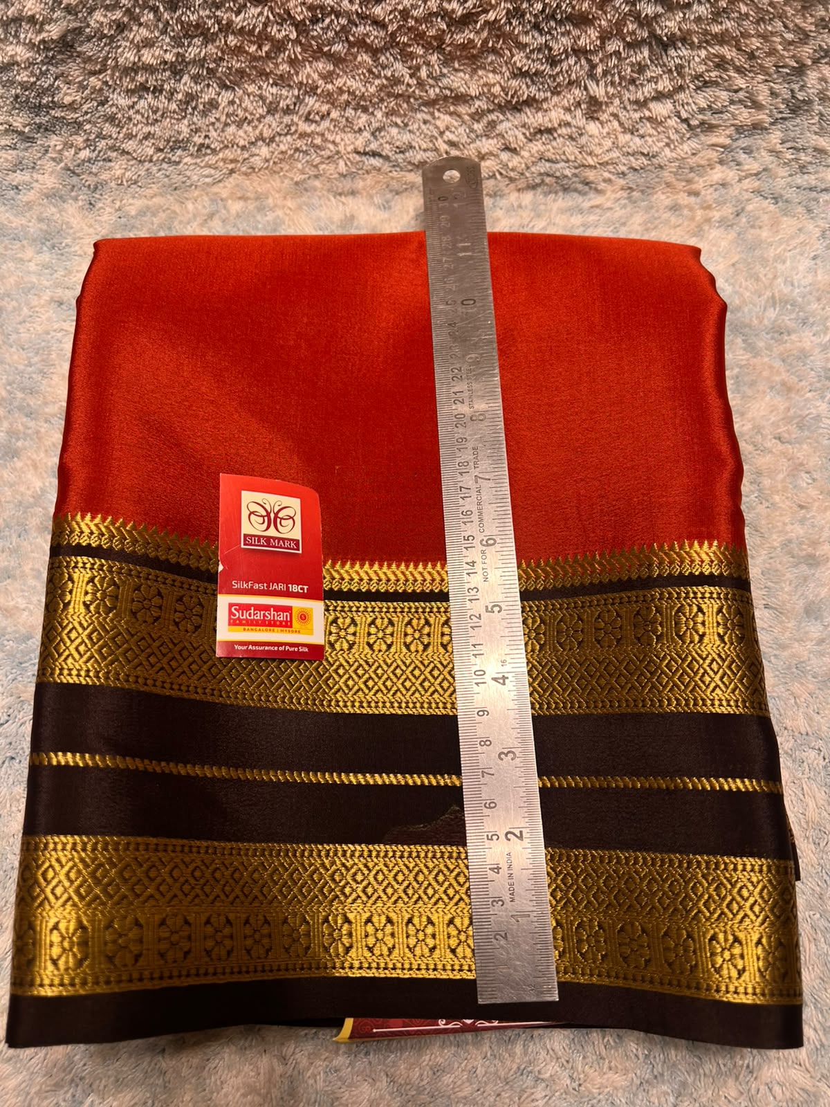 Pure Mysore Silk Saree.