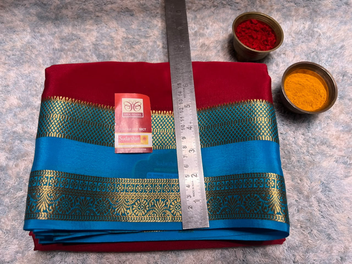 Pure Mysore Silk Saree.