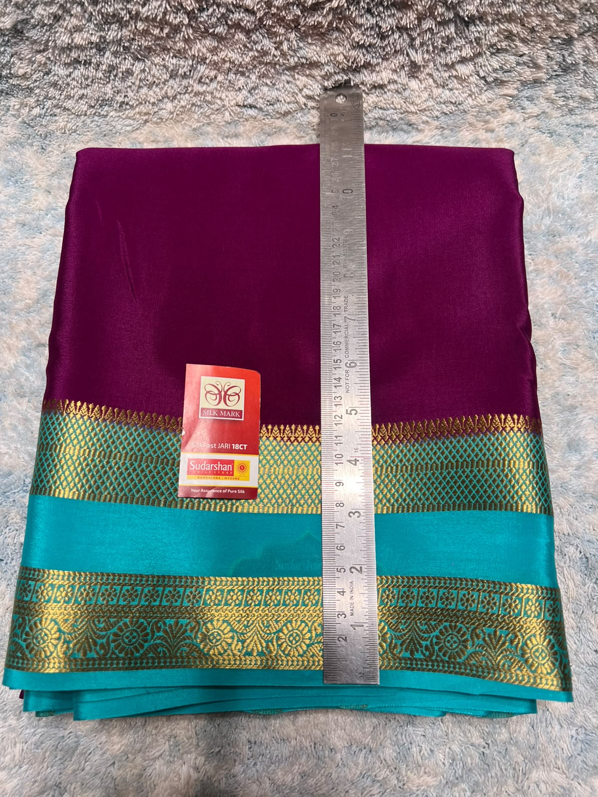 Pure Mysore Silk Saree.