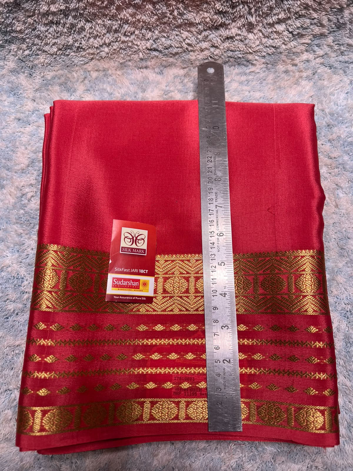 Pure Mysore Silk Saree.