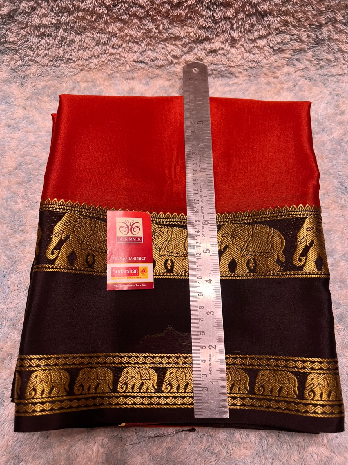 Pure Mysore Silk Saree.