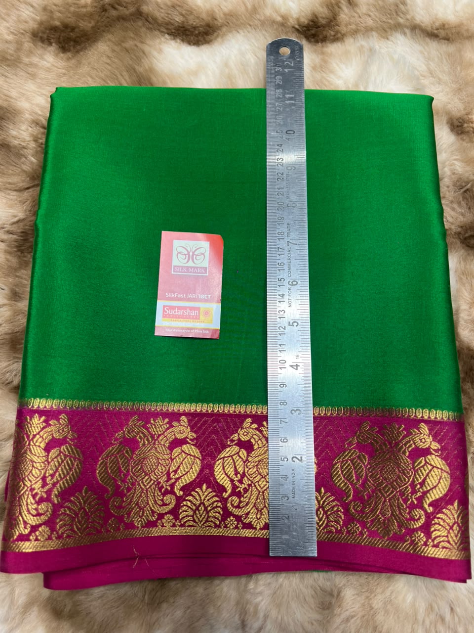 Pure Mysore Silk Saree.