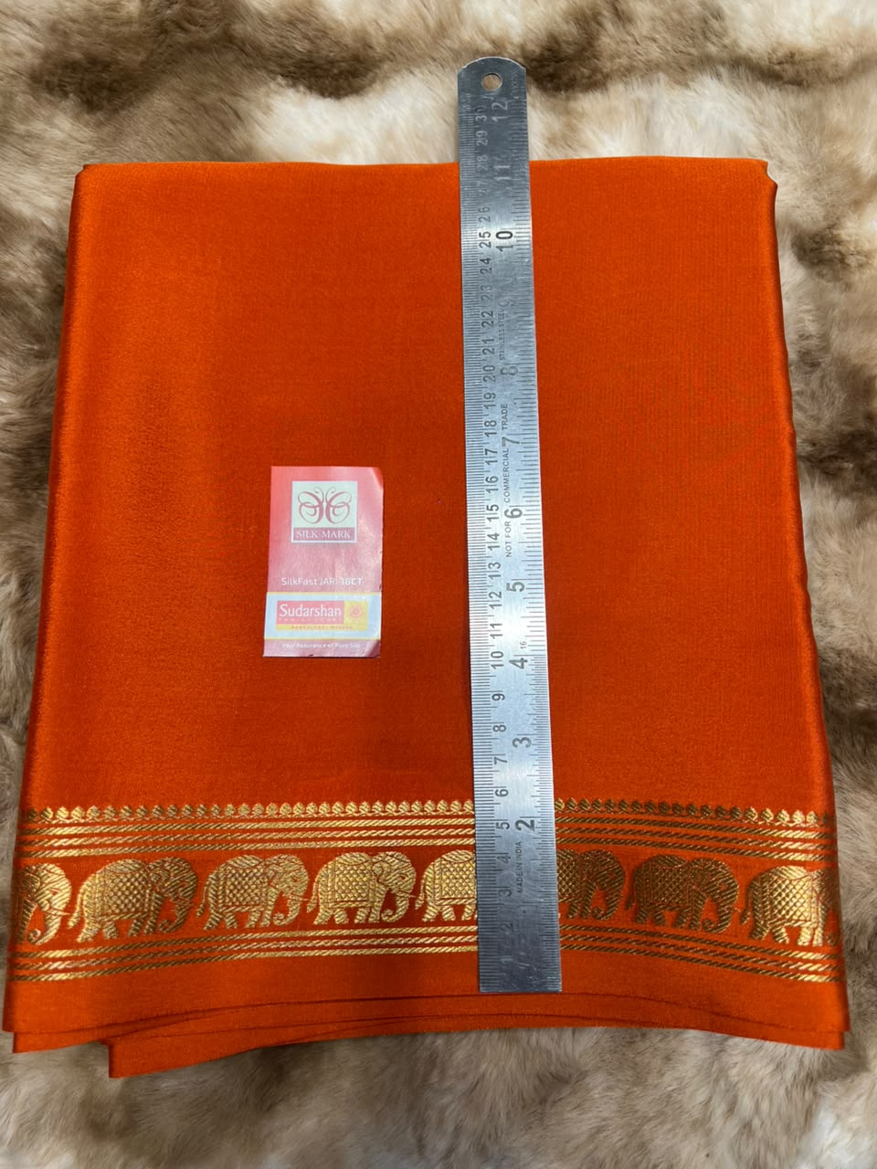 Pure Mysore Silk Saree.