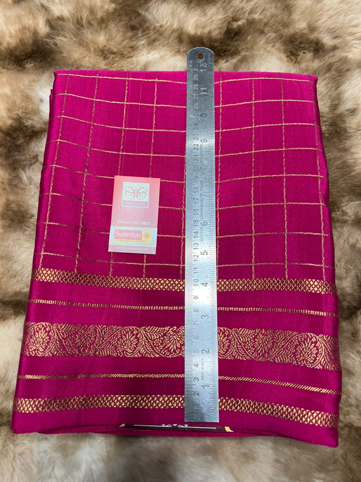 Pure Mysore Silk Saree.