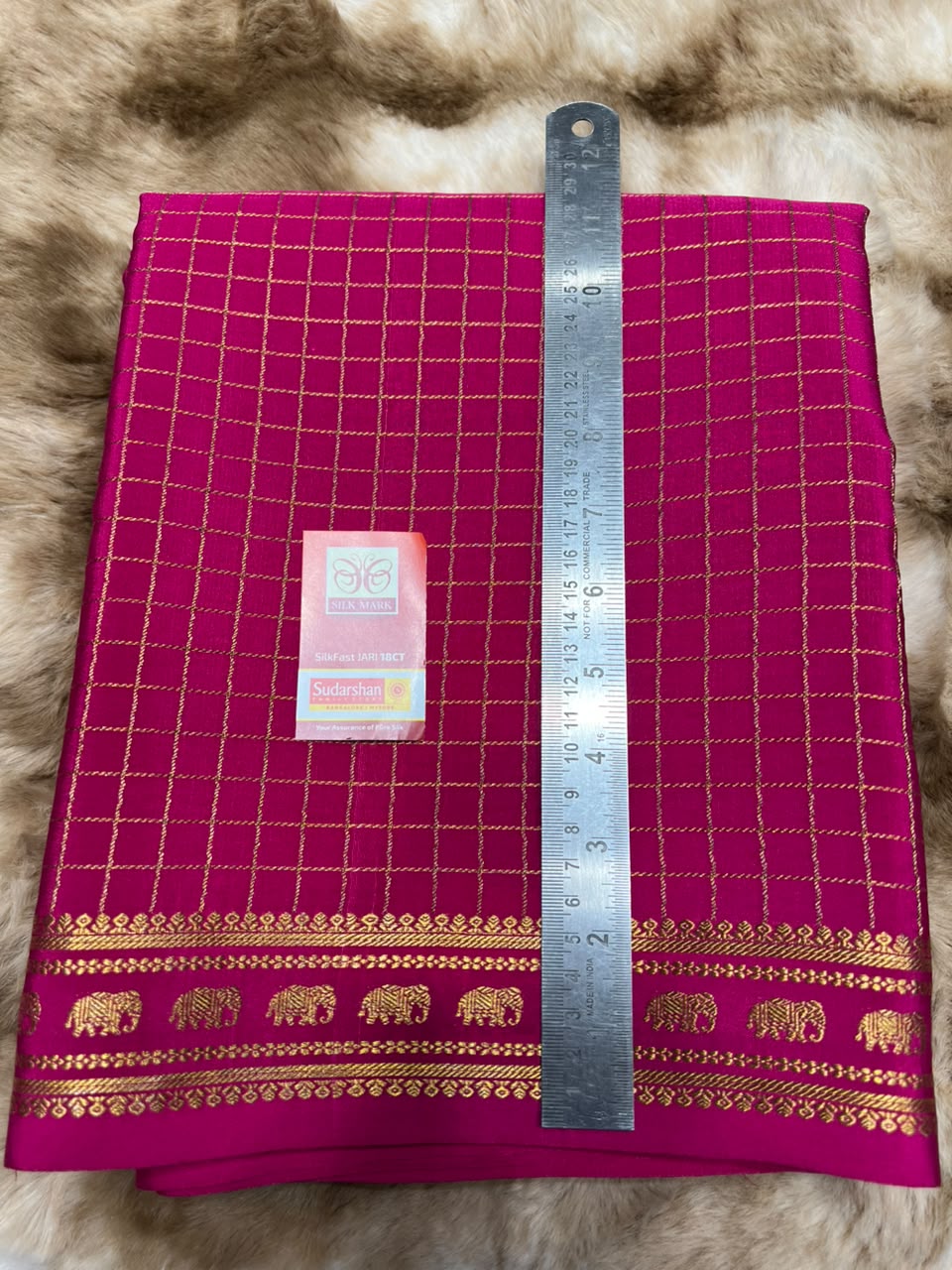 Pure Mysore Silk Saree.