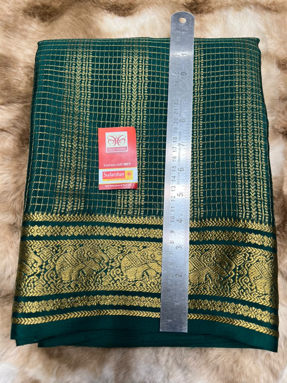 Pure Mysore Silk Saree.