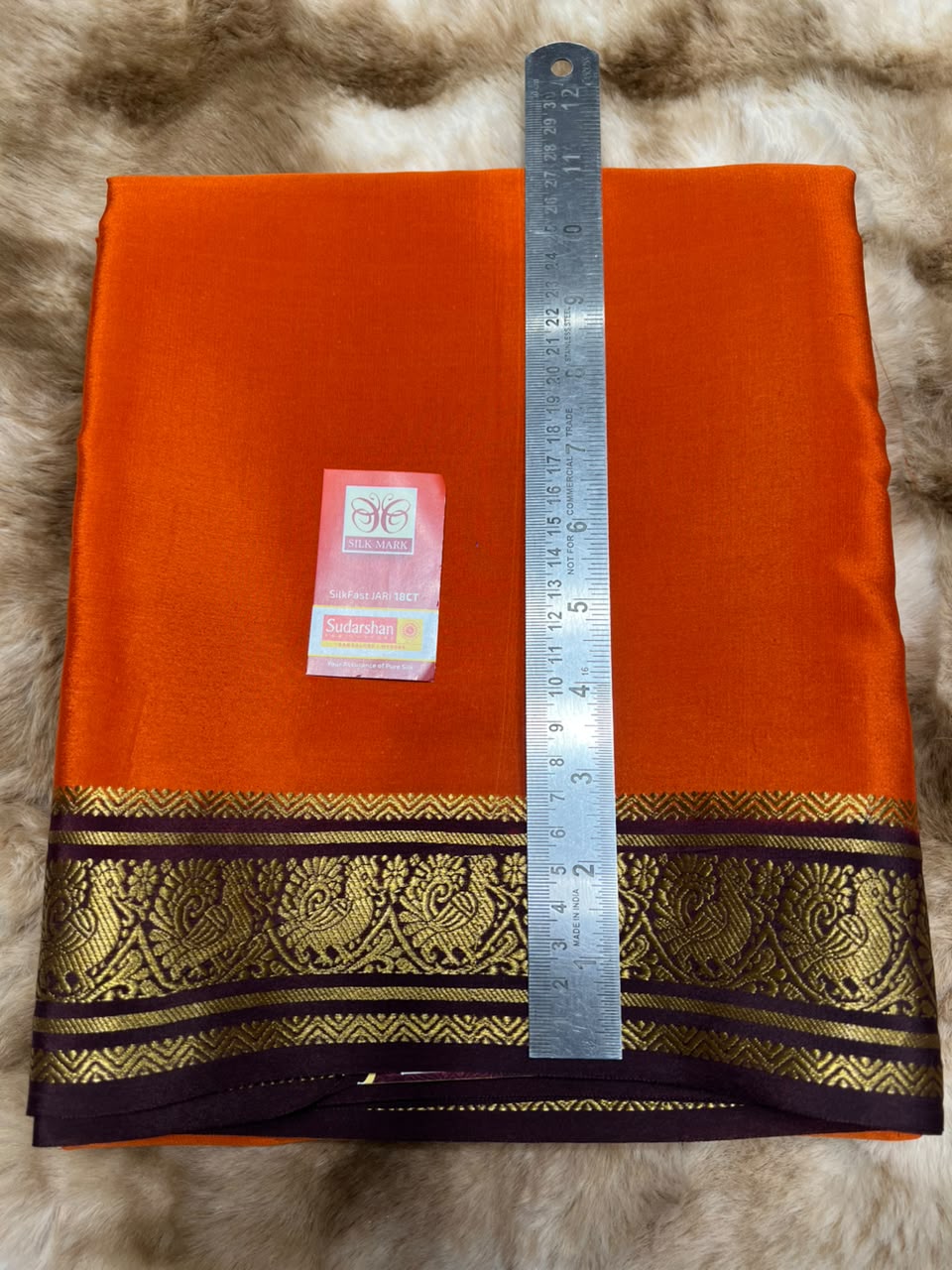 Pure Mysore Silk Saree.