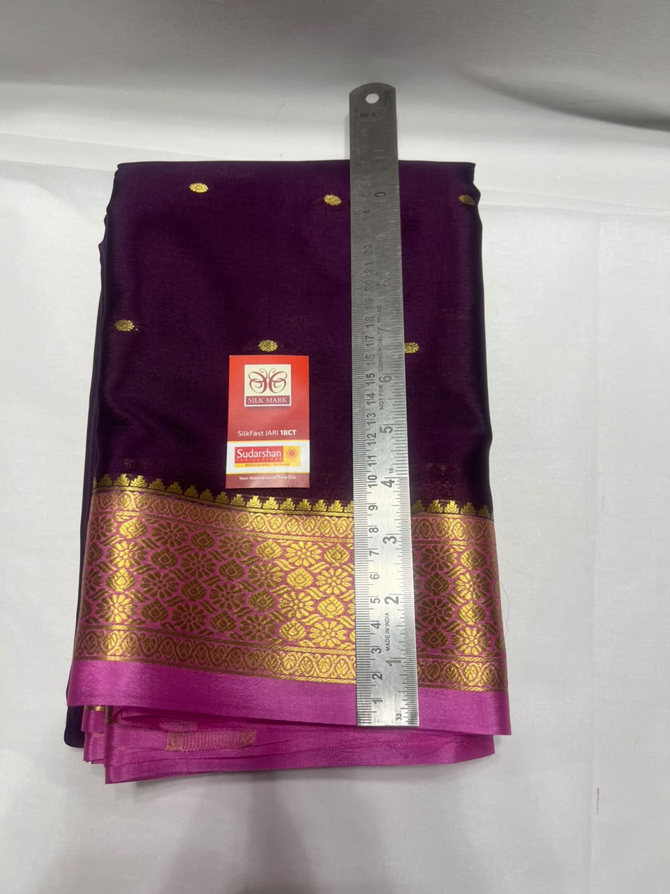 Pure Mysore Silk Saree ( 60 Grams )