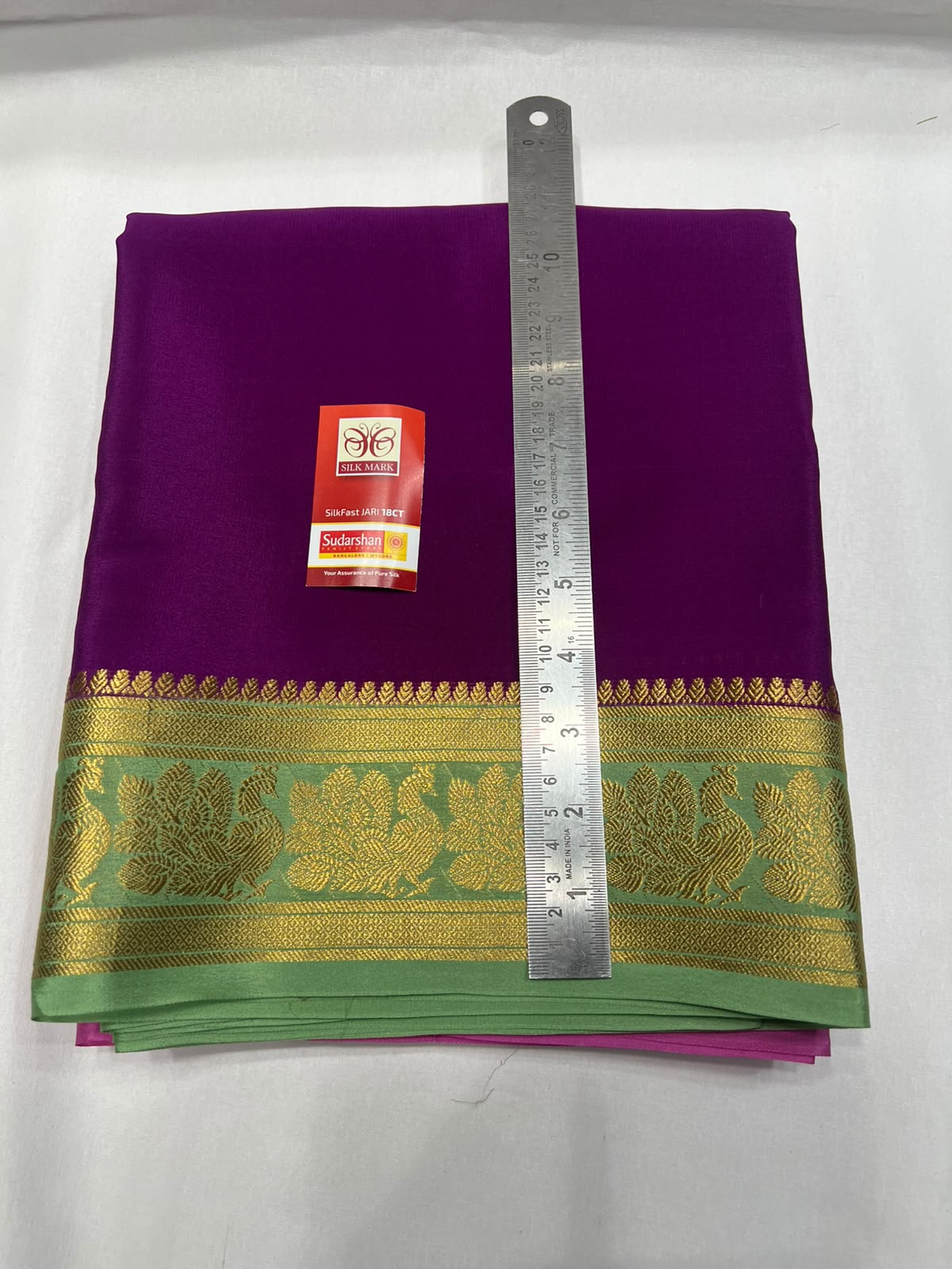 Pure Mysore Silk Saree.