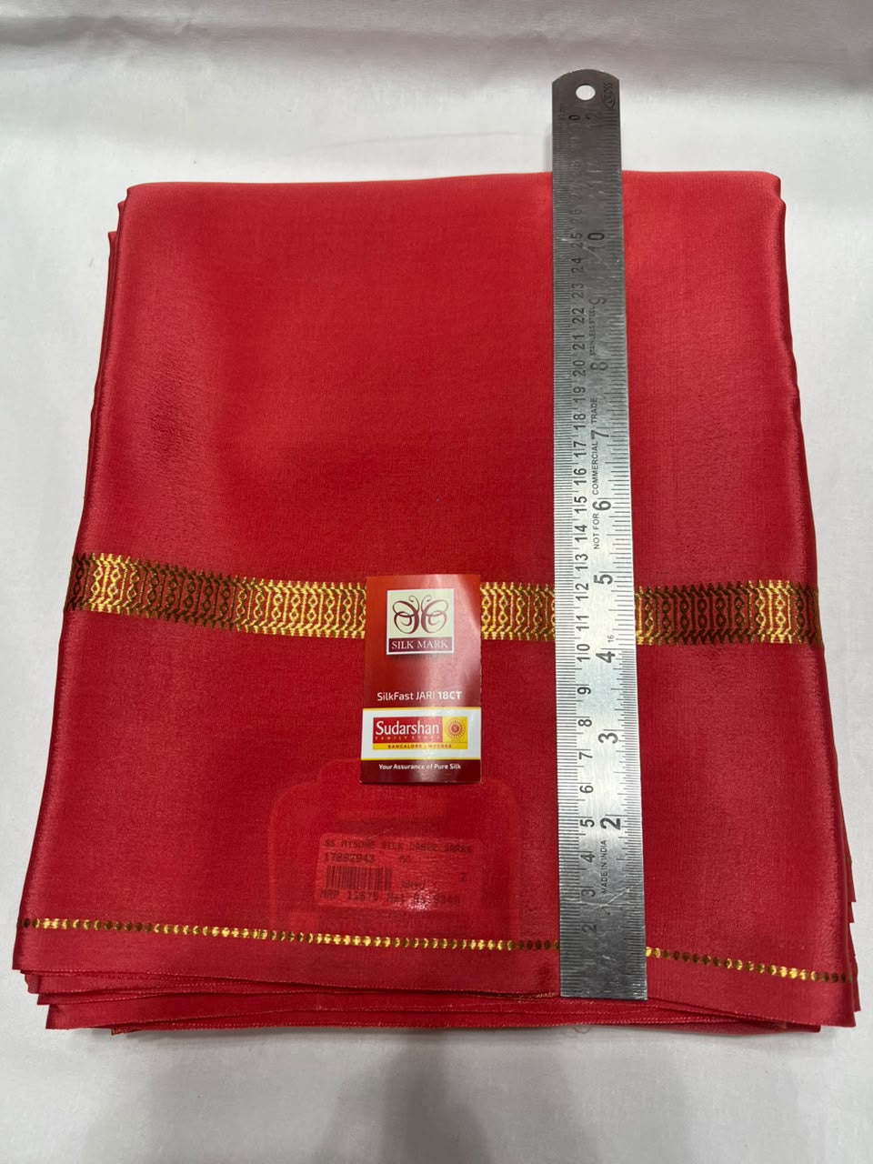 Pure Mysore Silk Saree.