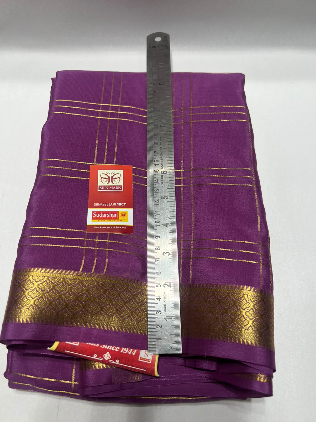 Pure Mysore Silk Saree ( 60 Grams )