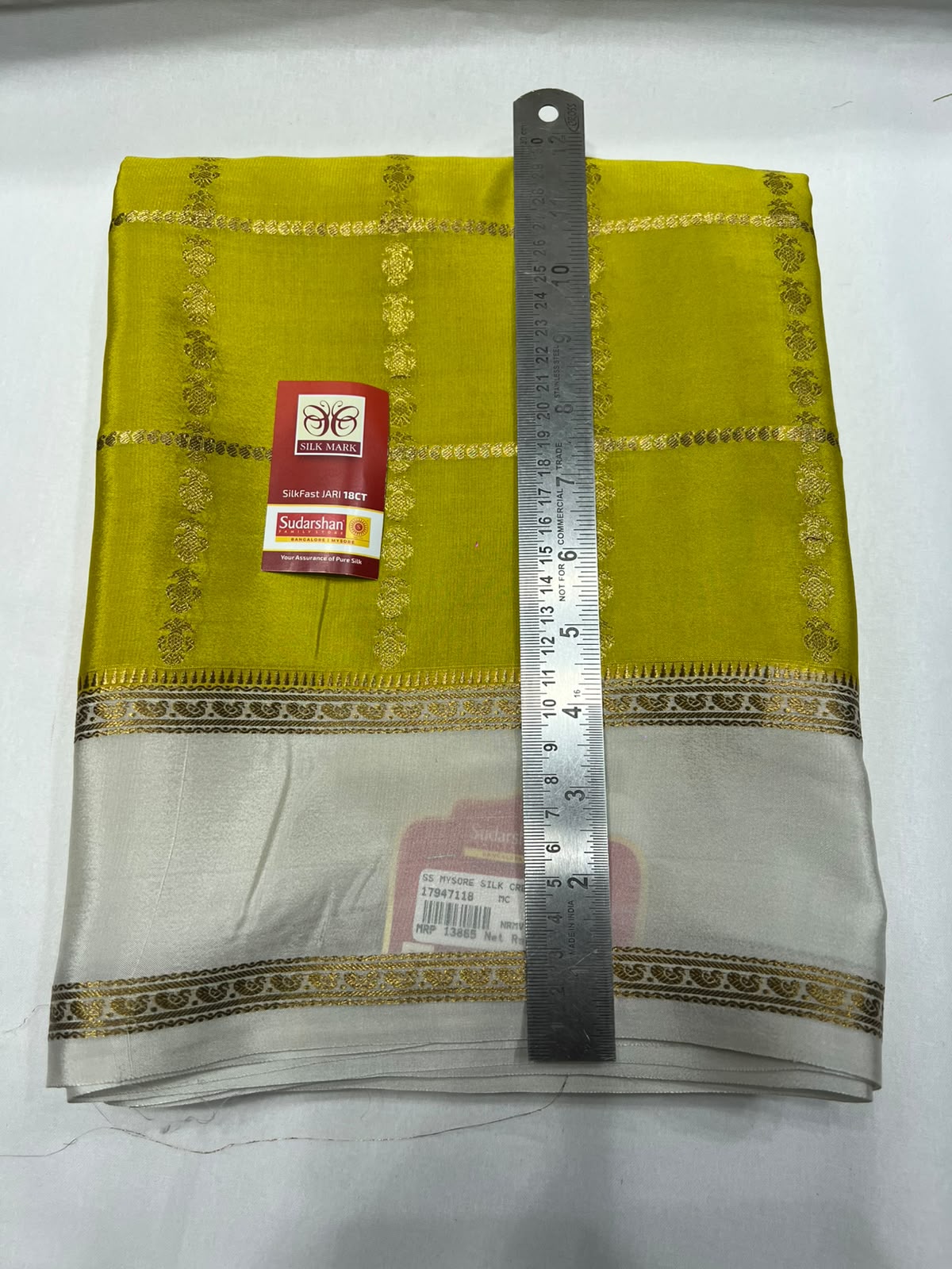 Pure Mysore Silk Saree.