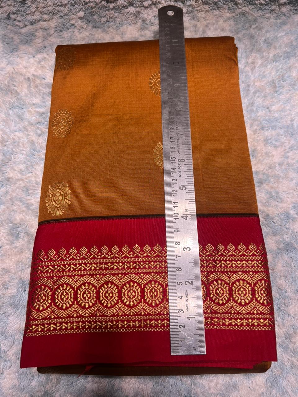 Pure kadial Silk Saree.