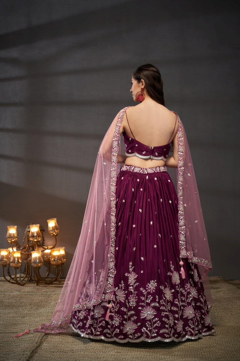 New Semi Stitiched Lehenga Choli