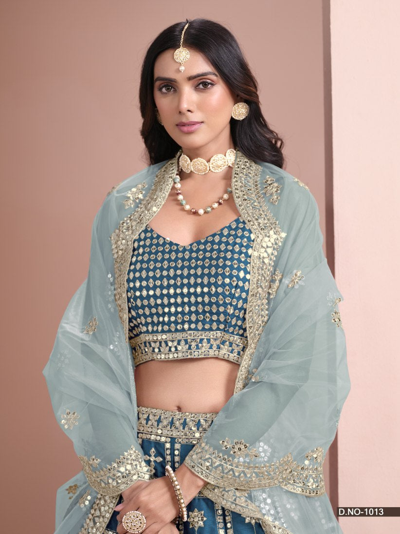 Latest Semi Stitched Lehenga Choli With Dupatta