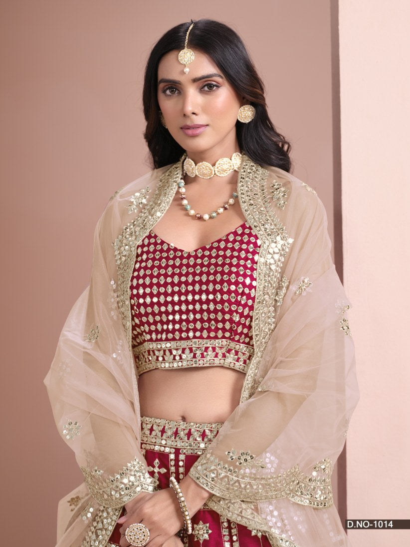 Latest Semi Stitched Lehenga Choli With Dupatta