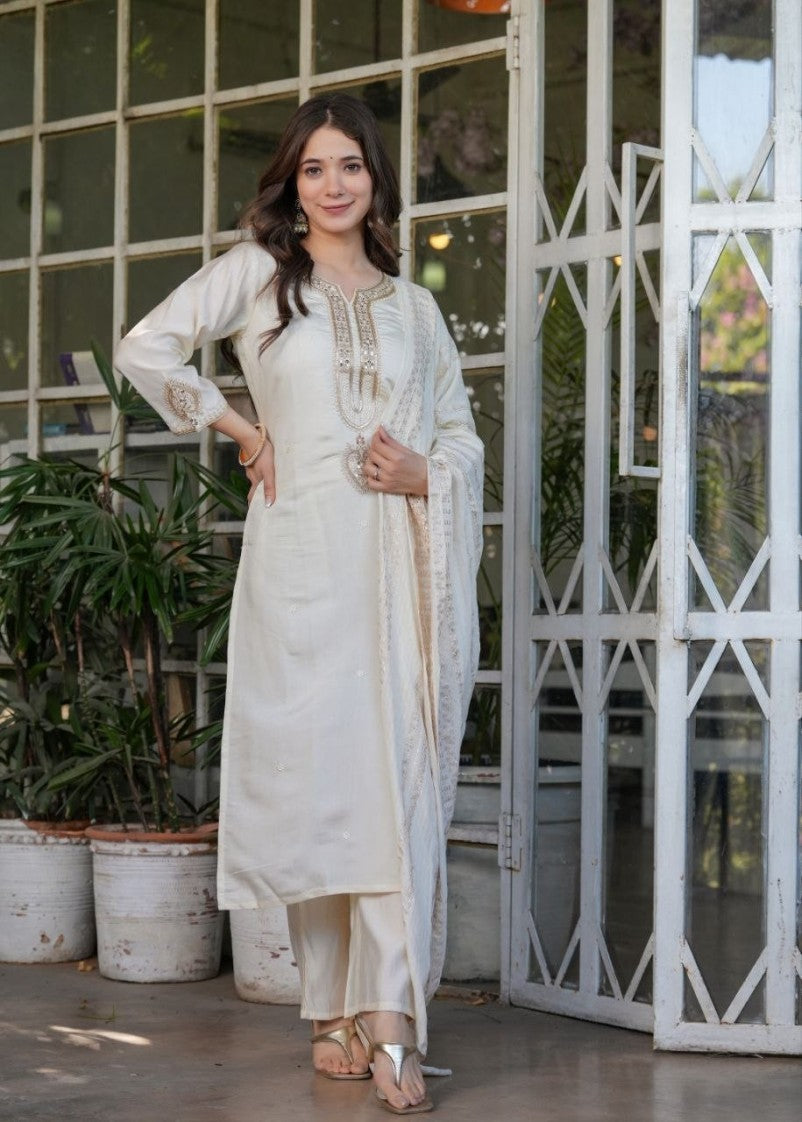 Latest ReadyMade Kurti Set With Dupatta