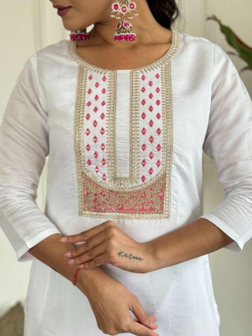 Latest ReadyMade Kurti Set With Dupatta