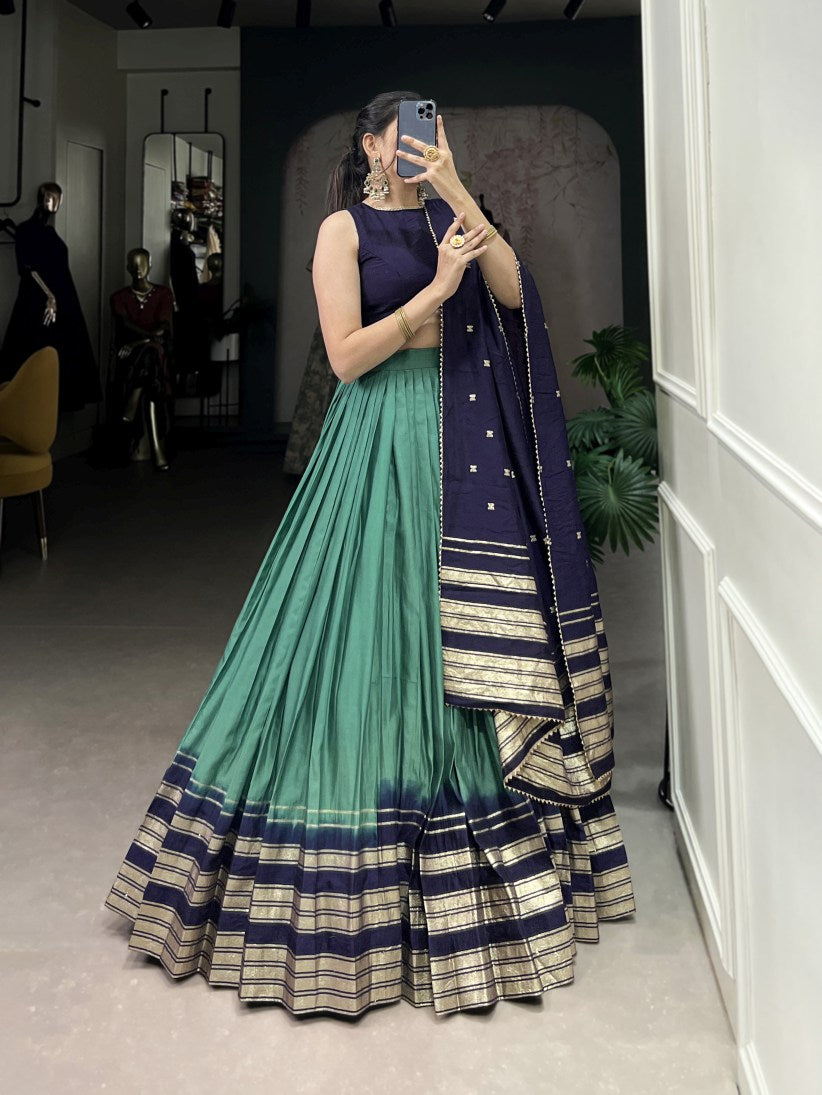 Latest Semi Stitched Lehenga Choli With Dupatta.