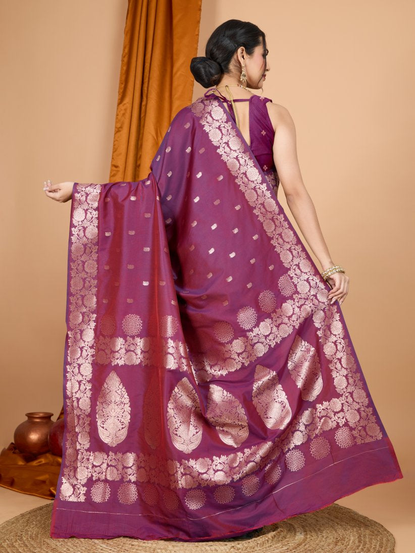 Pure Banarasi Silk Saree.