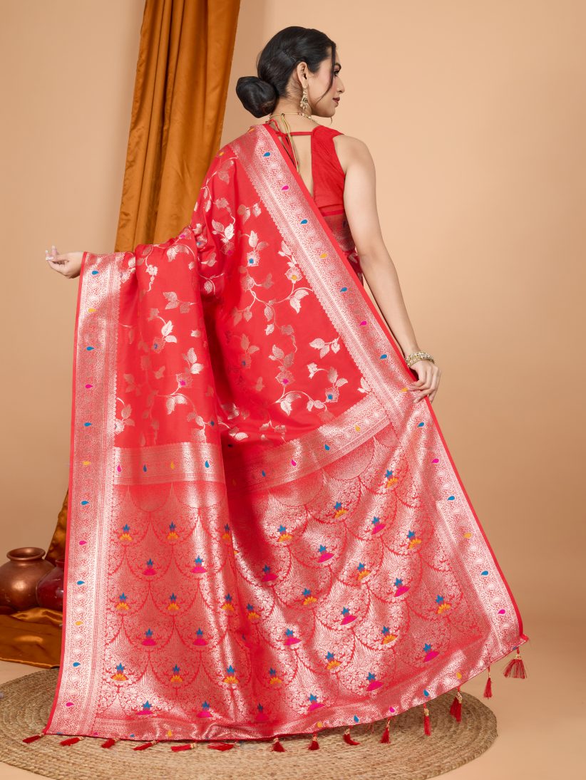 Pure Banarasi Silk Saree.