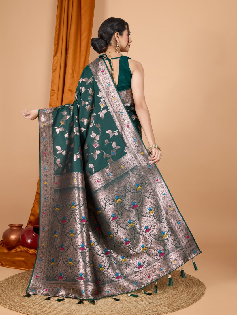 Pure Banarasi Silk Saree.