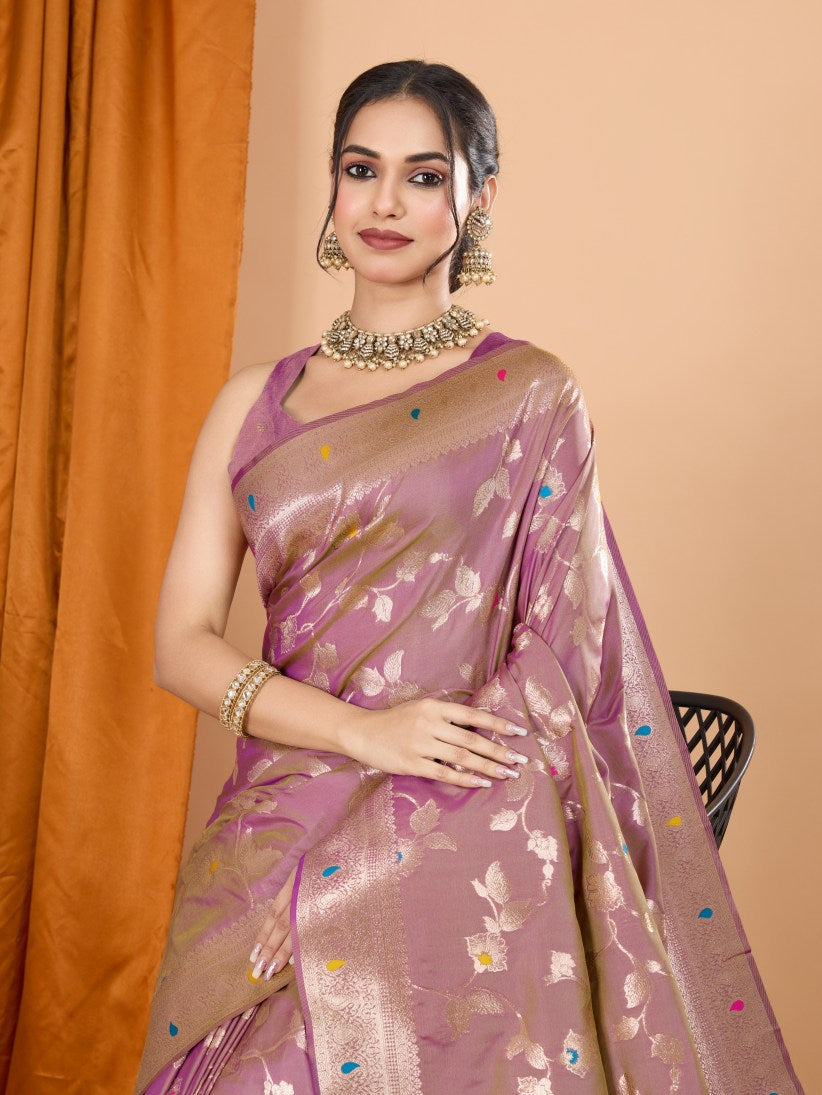 Pure Banarasi Silk Saree.