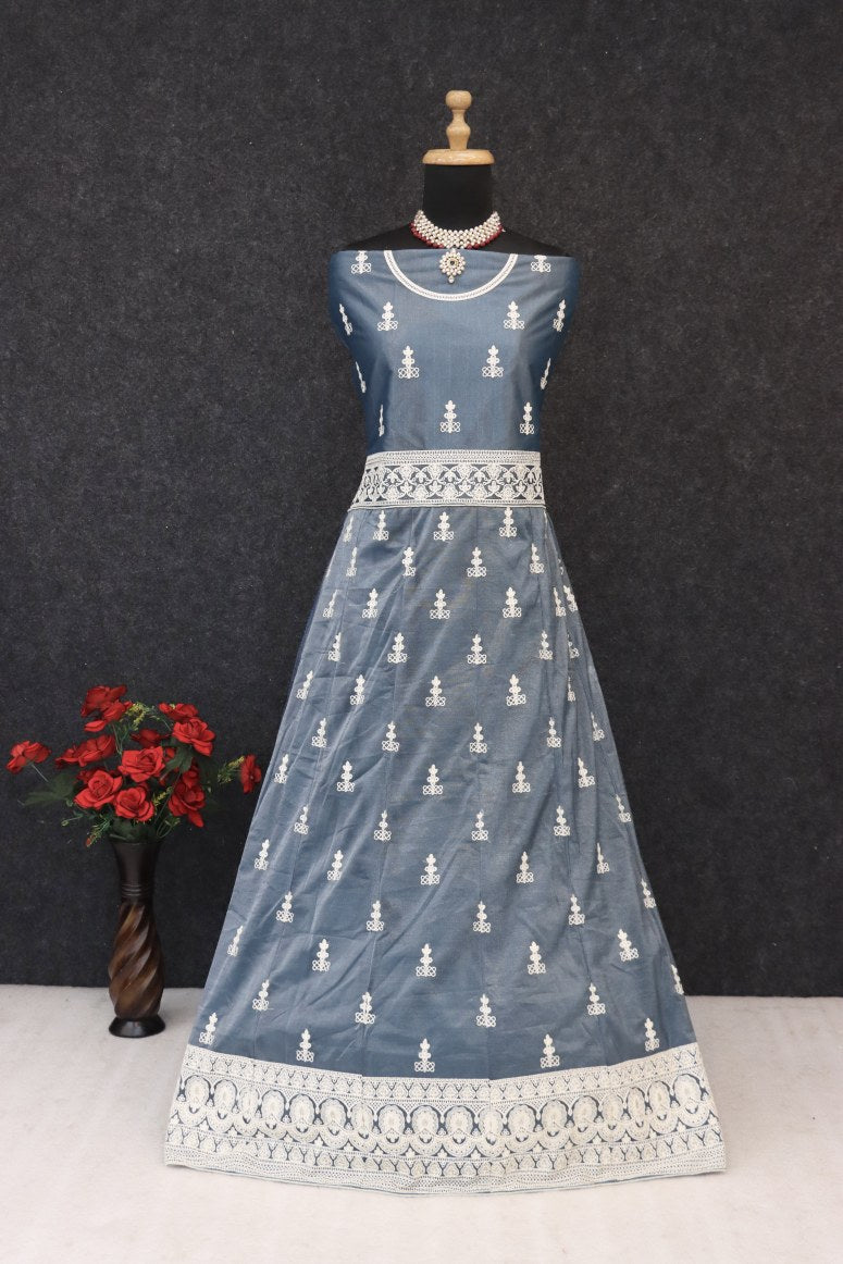 Semi Stitched Bridal Gowns.