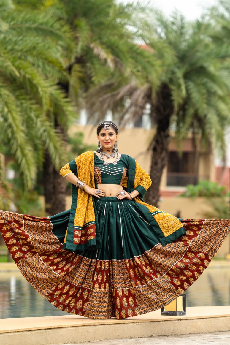 Latest Semi Stitched Lehenga Choli With Dupatta.
