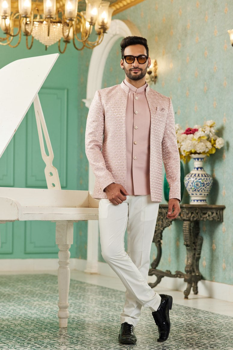 Traditional IndoWestren Jodhpuri Suits 3pieces