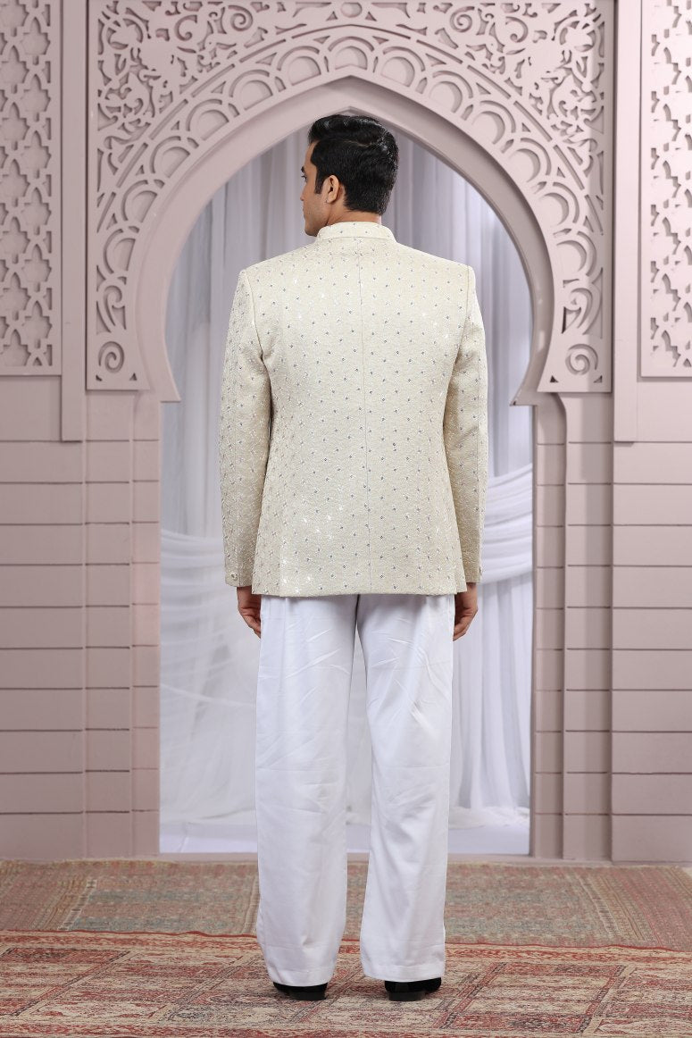 Traditional Men's Classic Jodhpuri Suit