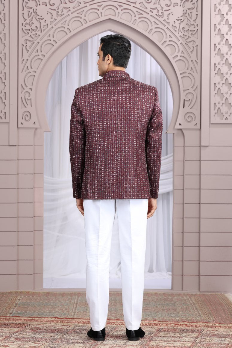Traditional Men's Classic Jodhpuri Suit