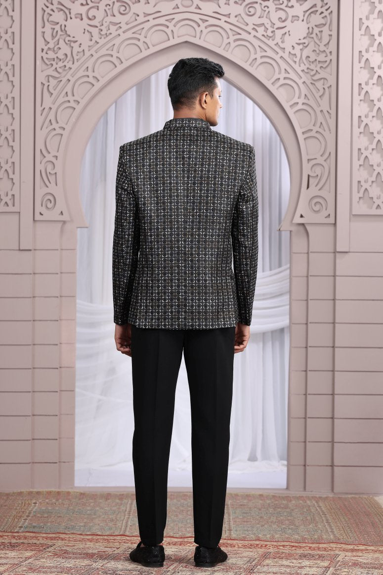Traditional Men's Classic Jodhpuri Suit