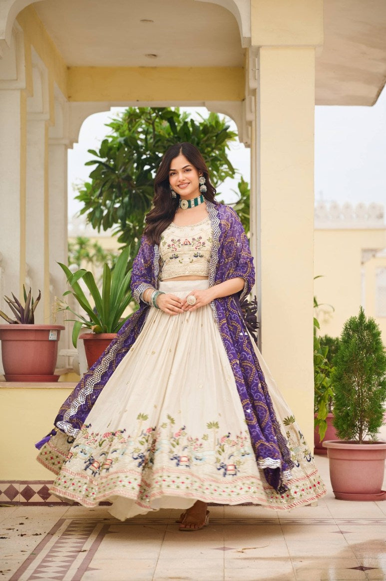 Latest ReadyMade Lehenga With Duppatta.