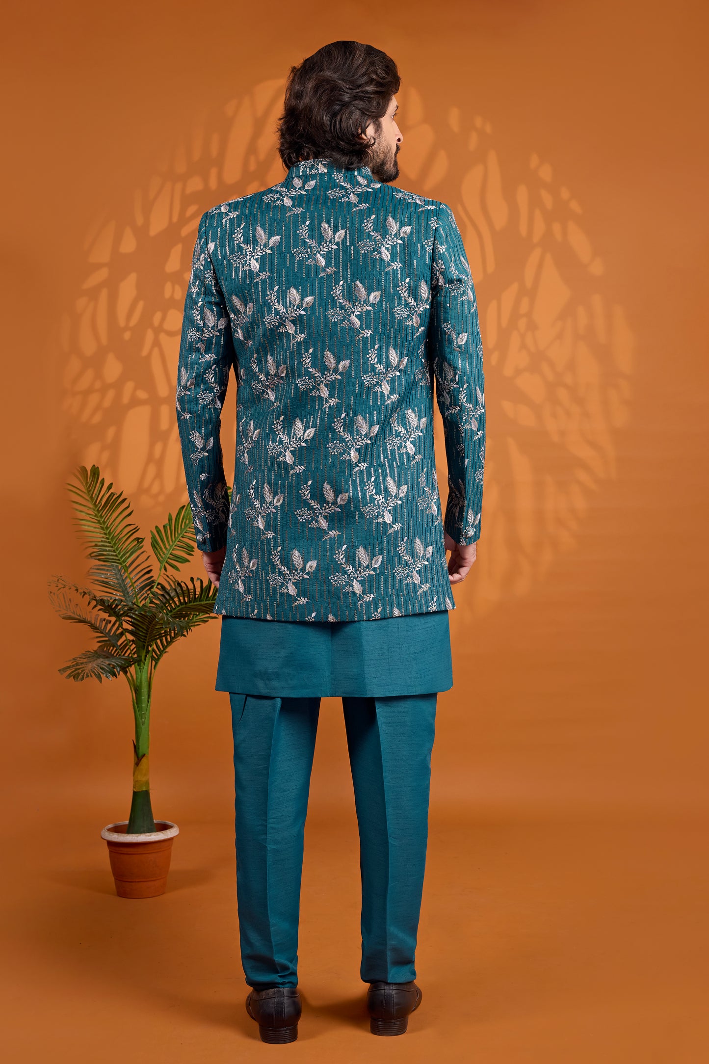 Traditional Indowestren Wear Wedding Sherwani.
