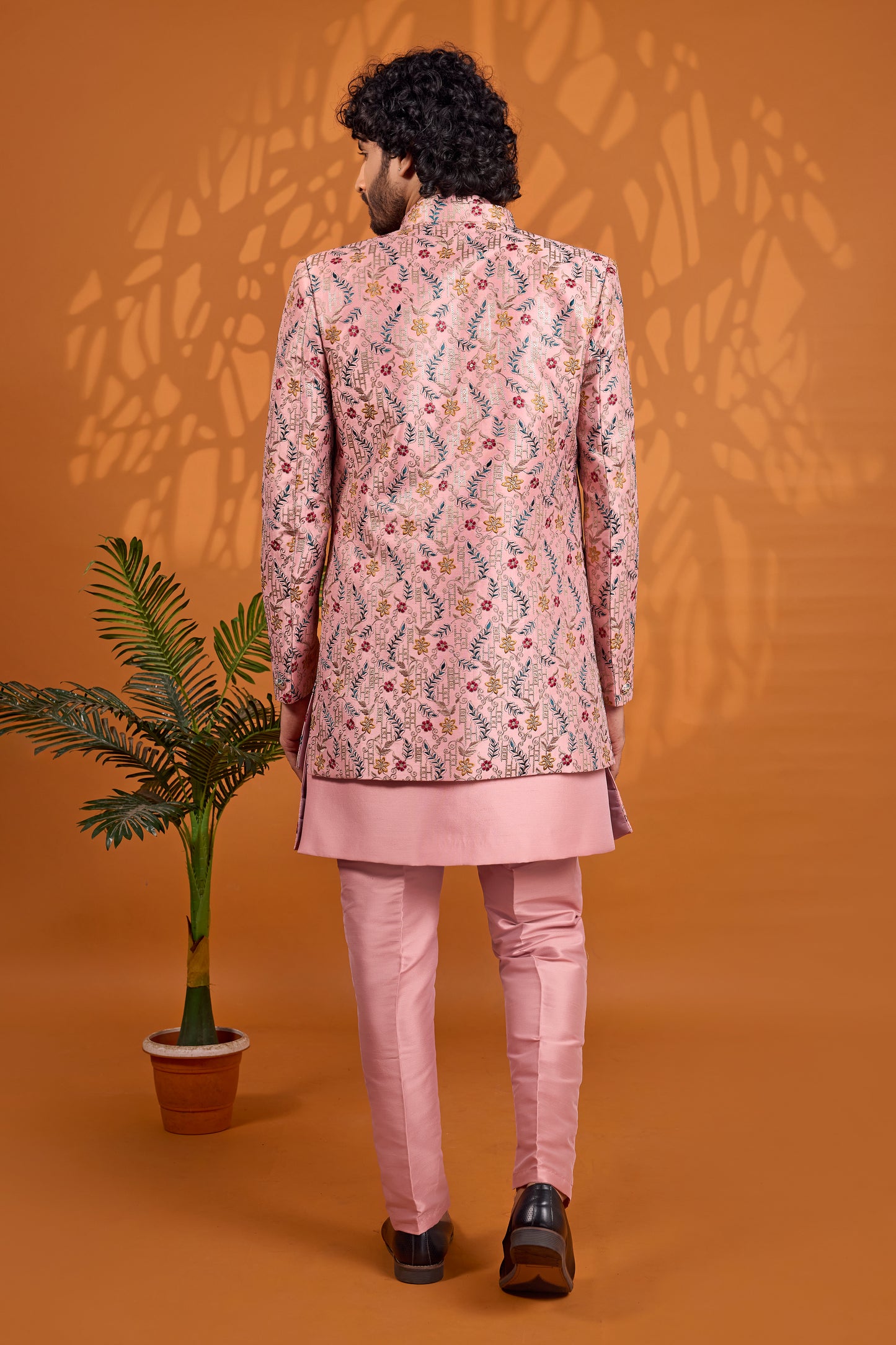Traditional Indowestren Wear Wedding Sherwani.