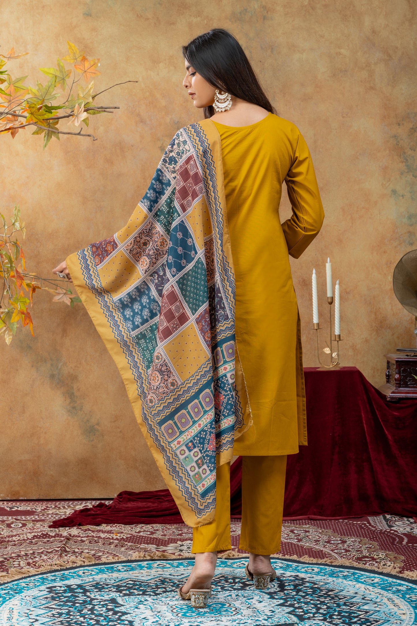 Ready To Wear 3Piece Salwar Suits ( A-Line )