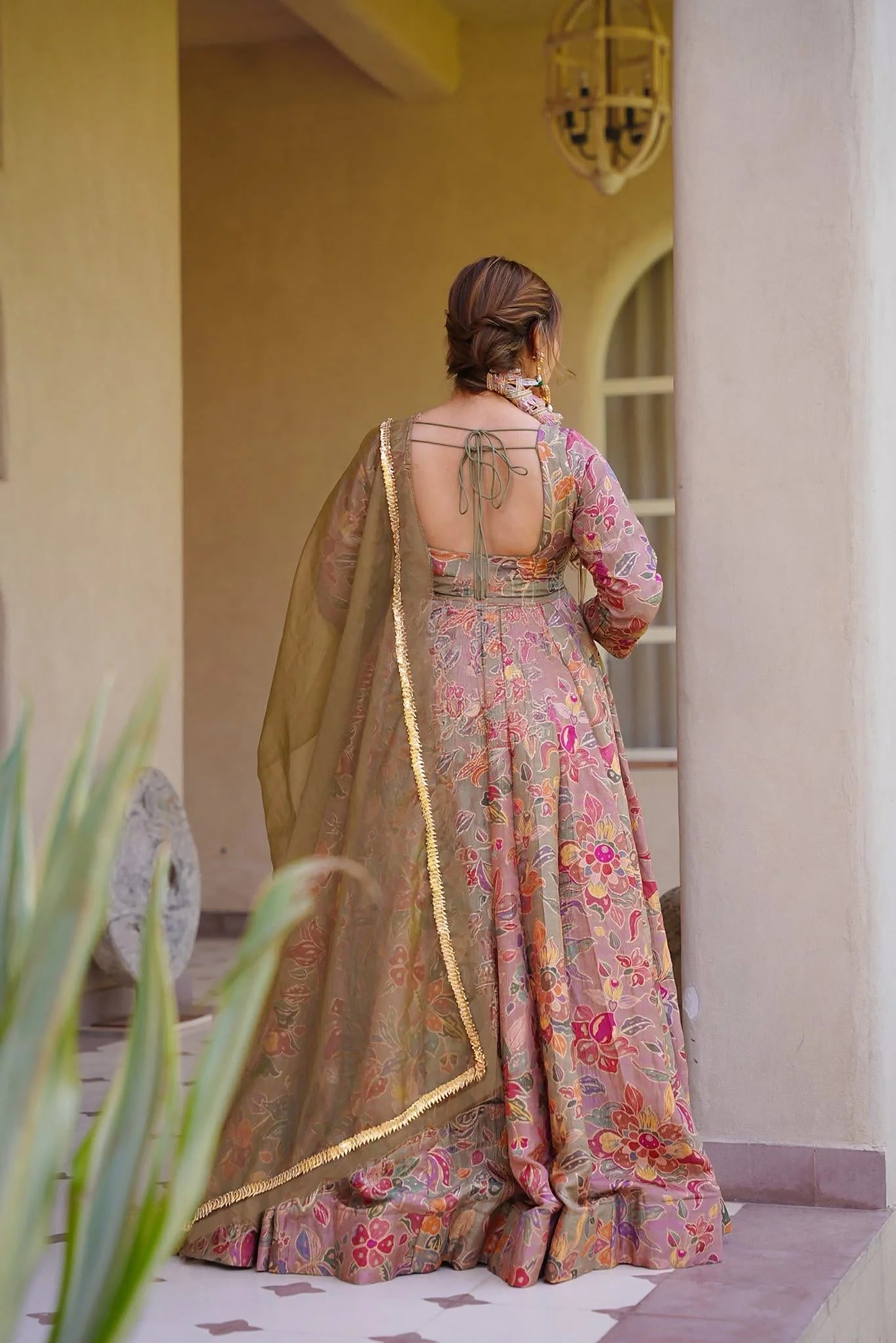 ReadyMade Gown With Duppatta.