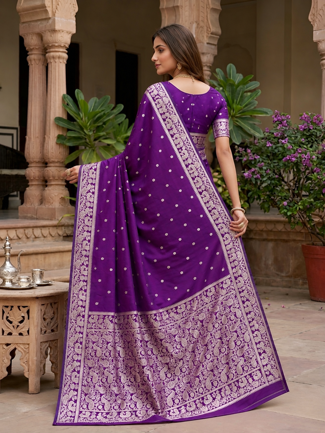 catalogue Designer Pure Banarasi Silk Saree