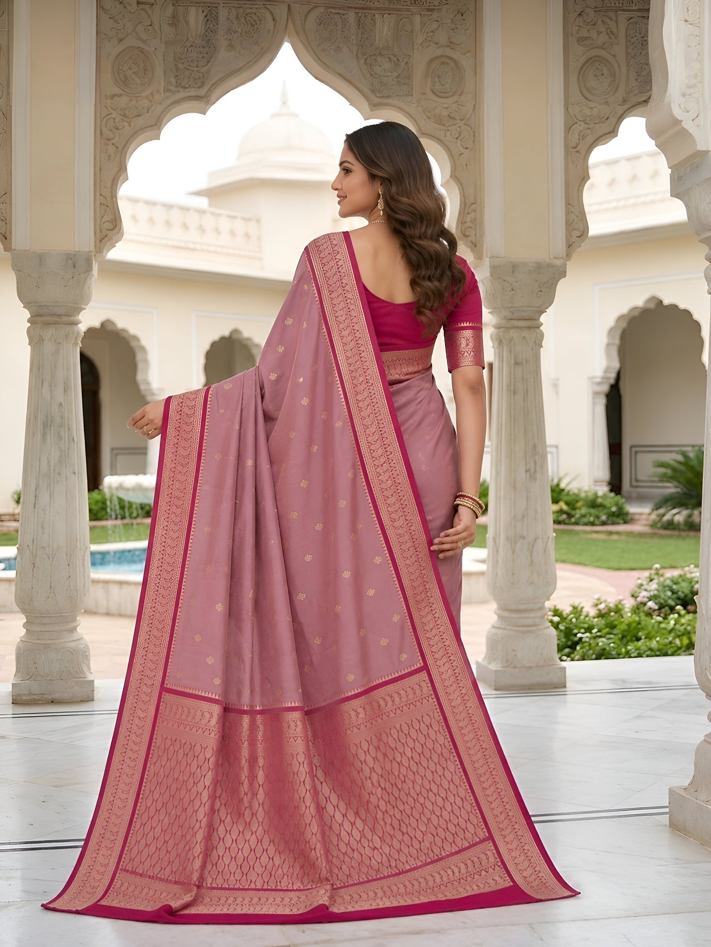 Catalogue Designer Pure Banarasi Silk Saree
