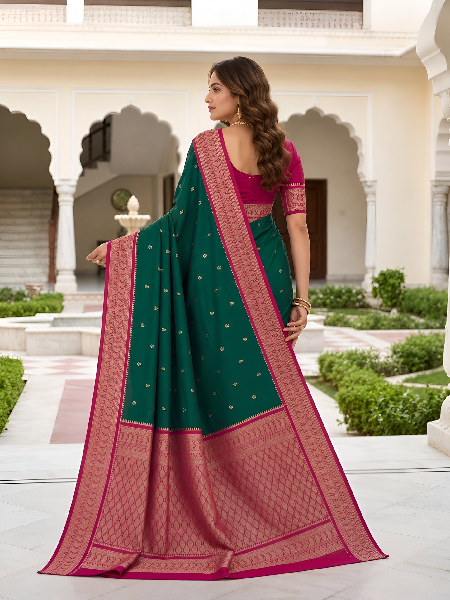 Catalogue Designer Pure Banarasi Silk Saree