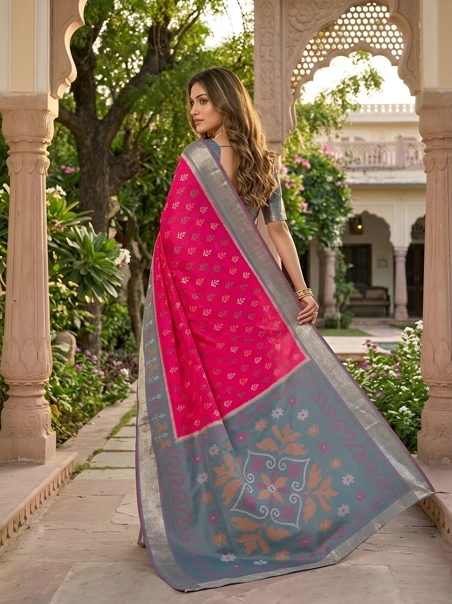 Pochampalli Silk Saree