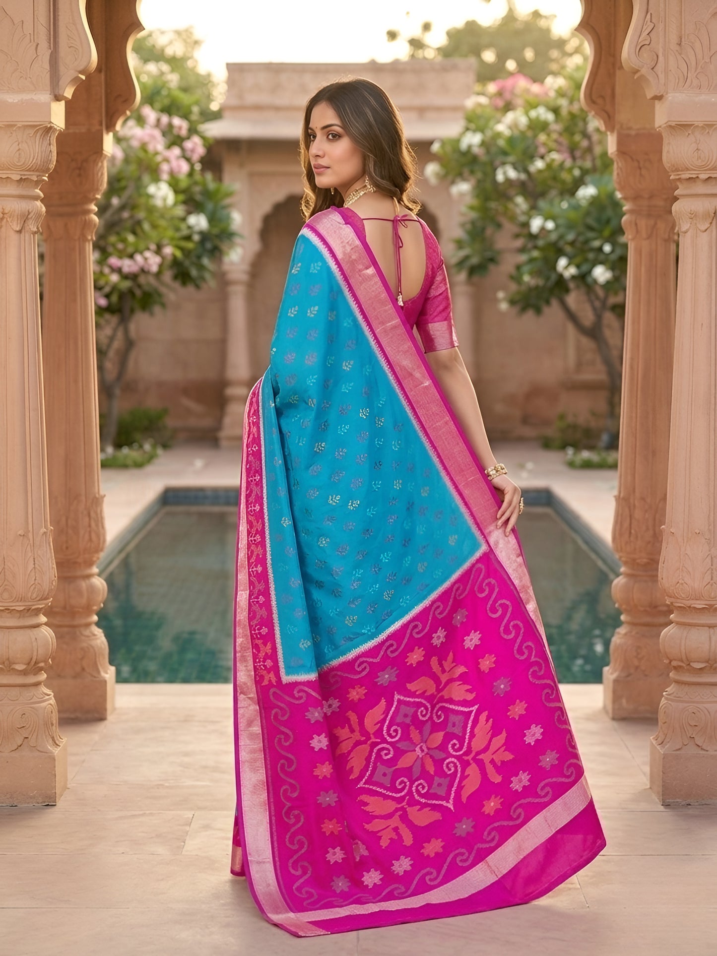 Pochampalli Silk Saree