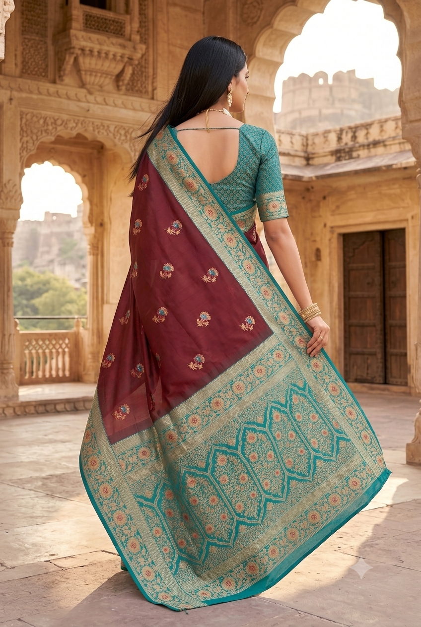 Catalogue Designer Banarasi Silk Saree