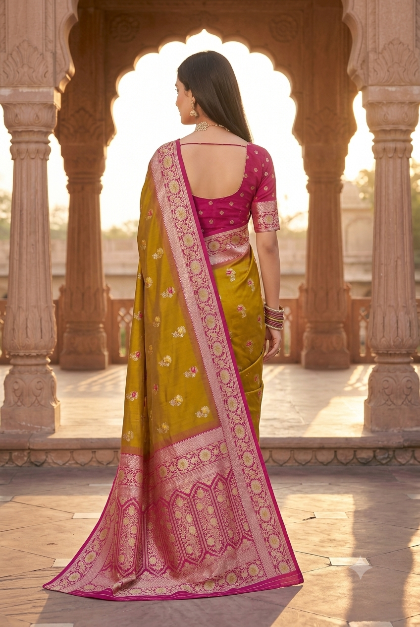 Catalogue Designer Banarasi Silk Saree