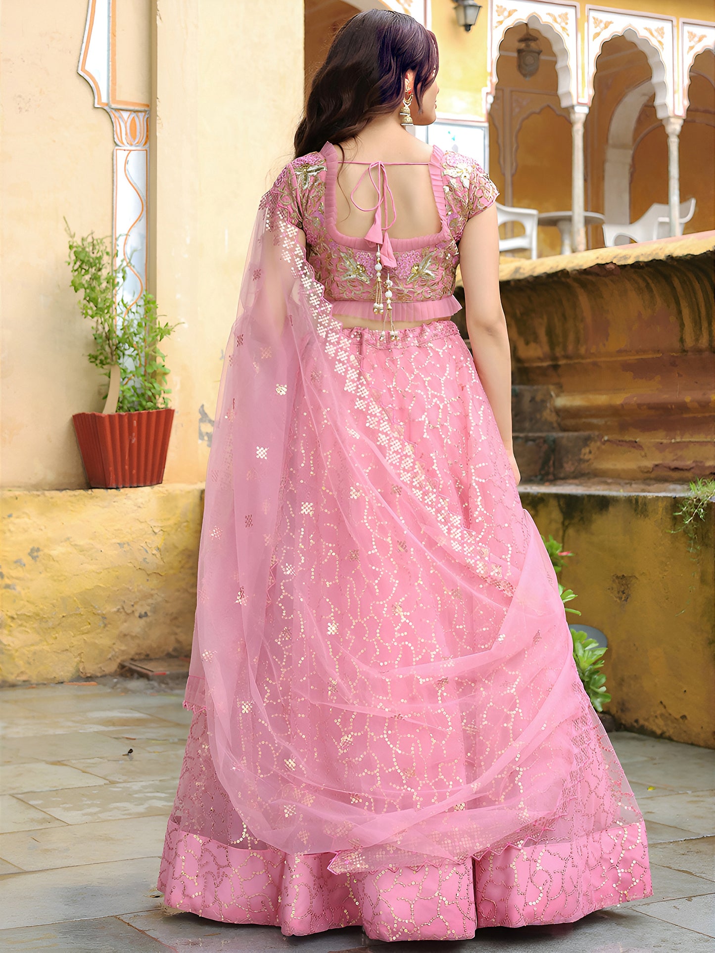 Latest Semi Stitched Lehenga Choli With Dupatta