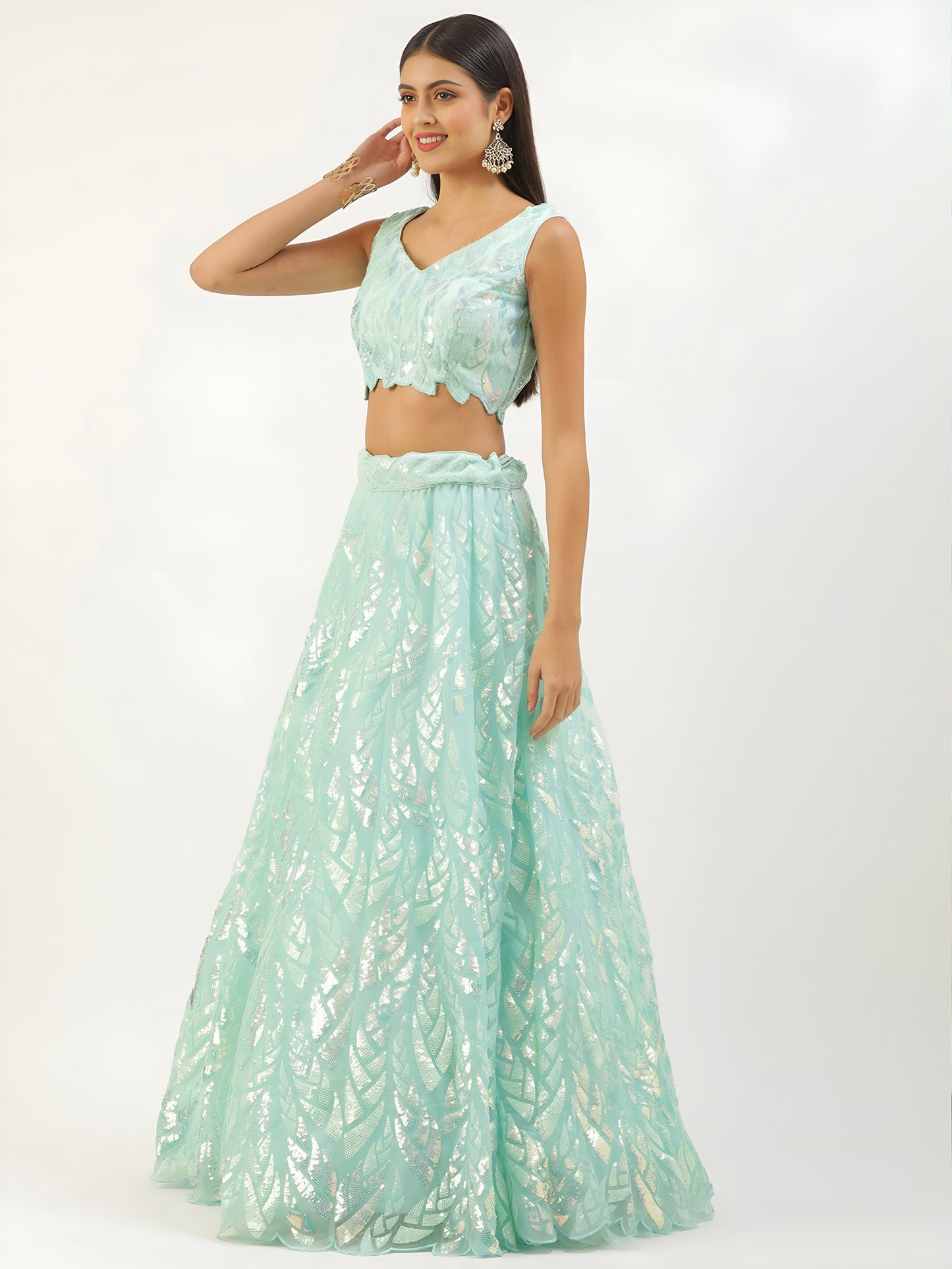 Latest Semi Stitched Lehenga Choli With Dupatta