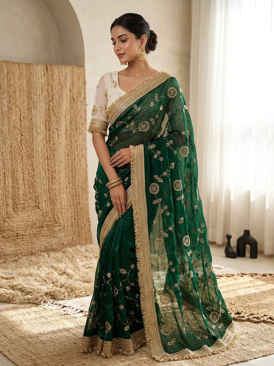 Catalogue Designer Silk Saree