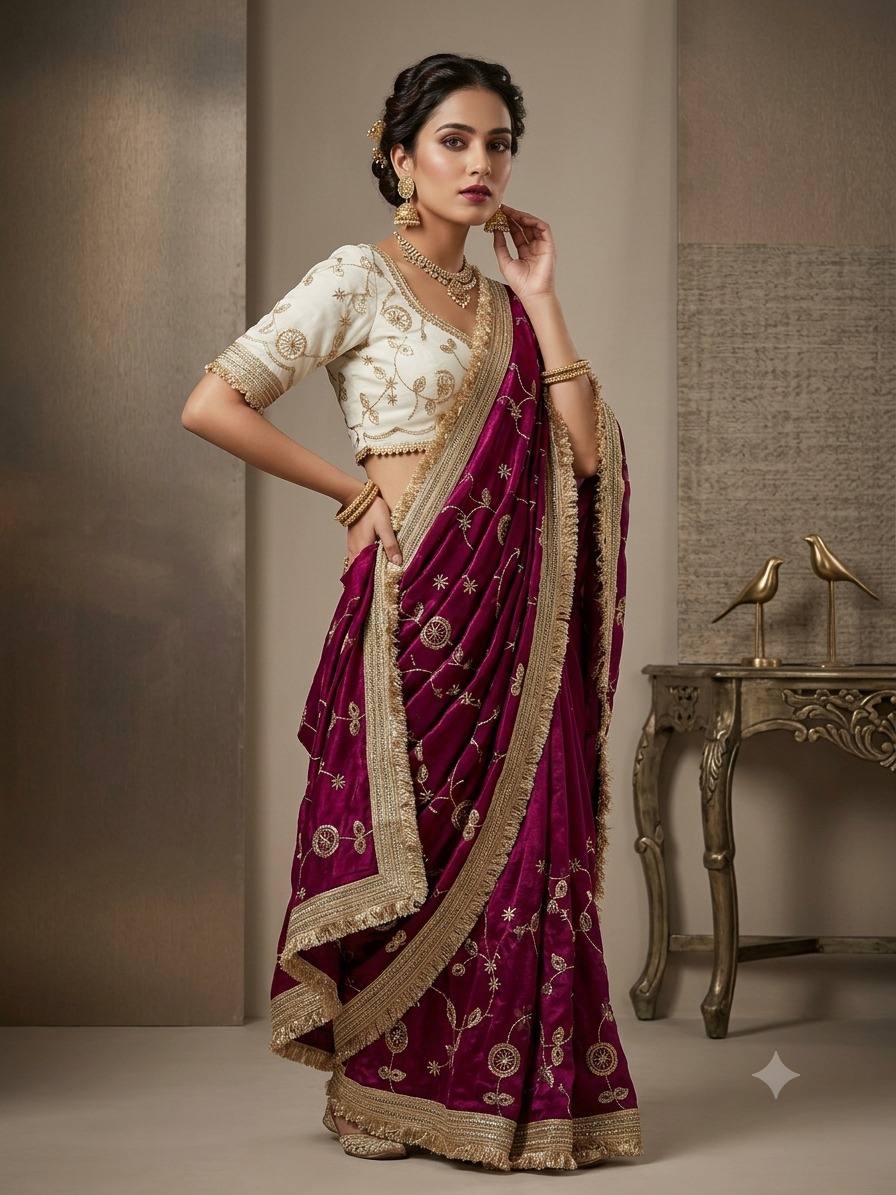 Catalogue Designer Silk Saree